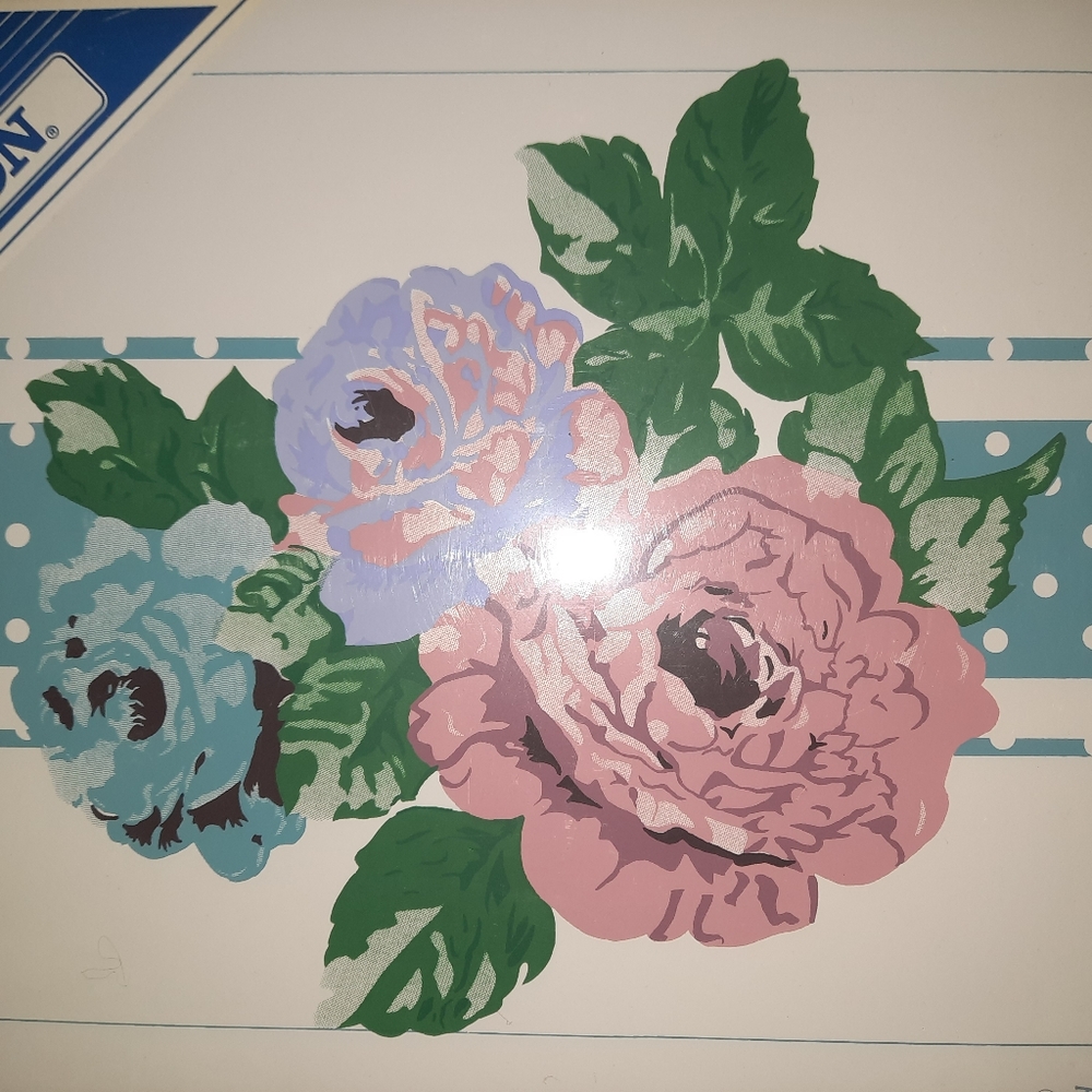 Vintage floral placemats